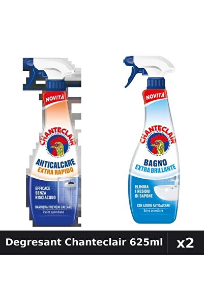 Chanteclair Set 2 Degresant Anticalcar 625ml - Extra Rapid, Stralucire