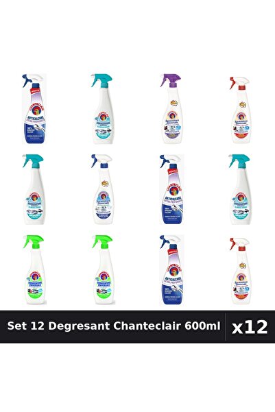 Chanteclair Set 12 Degresant Universal 600ml - Anti-Miros, Bicarbonat, Extra ...