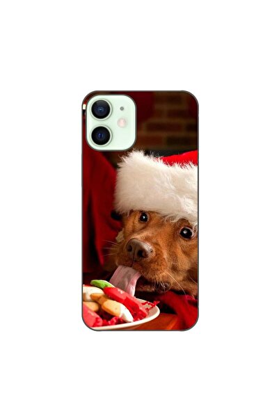 OEM Husa compatibila cu Apple iPhone 12 Mini Silicon Gel Tpu Model Craciun Do...