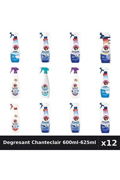 Chanteclair Set 12 Degresant Universal 600ml-625ml - Lavanda, Marsilia, Antic...