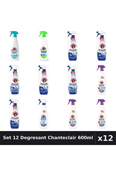 Chanteclair Set 12 Degresant Universal 600ml - Anti-Miros, Bicarbonat, Extra ...