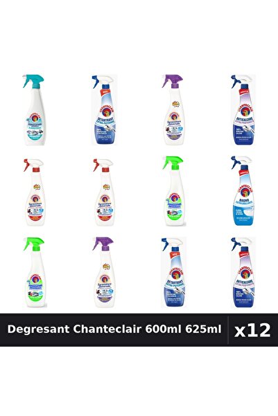 Chanteclair Set 12 Degresant Universal 600ml-625ml - Lavanda, Marsilia, Lamai...