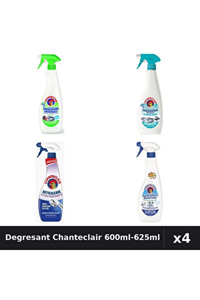 Chanteclair Set 4 Degresant Universal 600ml-625ml - Lămâie, Bicarbonat, Antic...