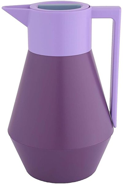 Generic Diva Coffee and Tea Flask - Burgundy, 1 Liter, by Al Saif, Plastic