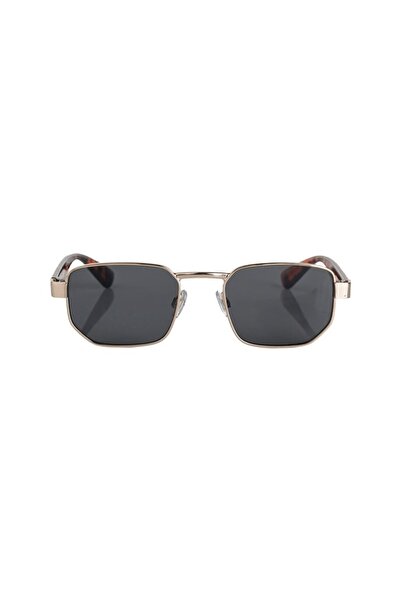OEM Ochelari de Soare Femei cu Rama Aurie Metalica, Lentile Intunecate, Look ...