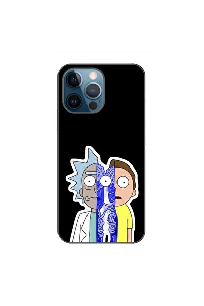 OEM Husa compatibila cu Apple iPhone 12 Pro Silicon Gel Tpu Model Rick And Mo...