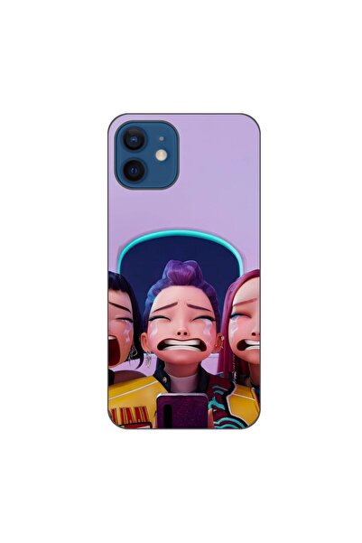 OEM Θήκη συμβατή με Apple iPhone 12, από σιλικόνη gel TPU, μοντέλο KPop Demon...