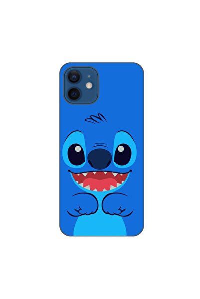 OEM Husa compatibila cu Apple iPhone 12 Silicon Gel Tpu Model Stitch Happy
