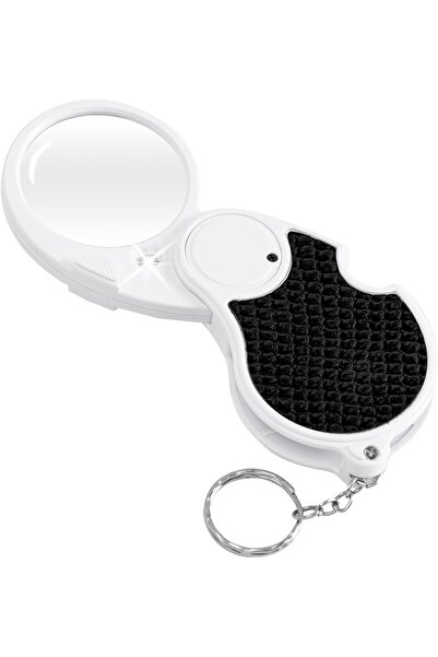 Arabest 5X LED Illuminated Magnifying Glass,Pocket Magnifier,Lightweight,Hand...