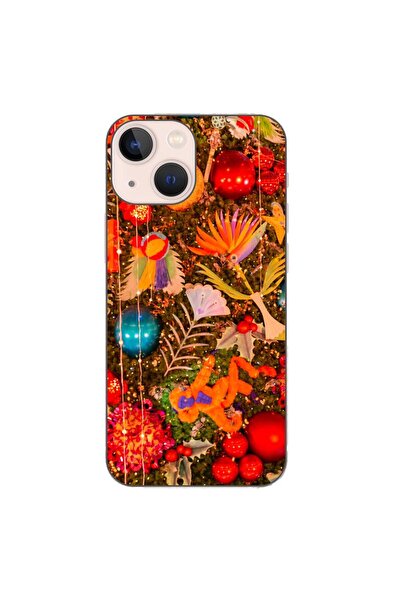 OEM Husa compatibila cu Apple iPhone 13 Mini Silicon Gel Tpu Model Craciun De...