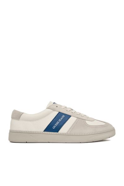 Guess Jeans Ανδρικά Σνίκερς Λευκά