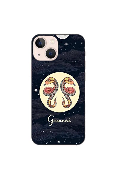 OEM Husa compatibila cu Apple iPhone 13 Mini Silicon Gel Tpu Model Horoscop G...