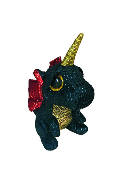 TY Beanie Boos Grindal Χνουδωτό Δράκος Μονόκερος Πολύχρωμο 23εκ