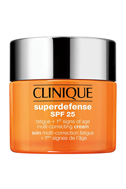 Clinique Суперзащита, Мултикорекция, Дневен, Богат крем, За лице, SPF 25, 50 мл