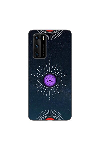 OEM Θήκη συμβατή με Huawei P40 από σιλικόνη gel TPU, μοντέλο Μάτι Τομόε Ρινέγκαν