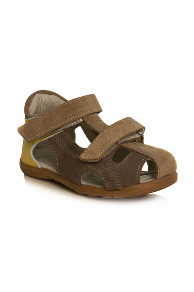 PJ Shoes Sandale pentru copii din piele cu talonet talpa ultra flexibila Mari...