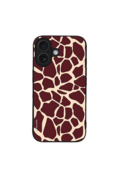 Sonique Θήκη Animal Print Series για Apple iPhone 16 Giraffe 03