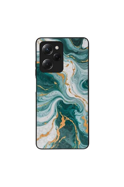Sonique Θήκη Marble Series για Xiaomi Poco X5 Pro 5G Πράσινο 01