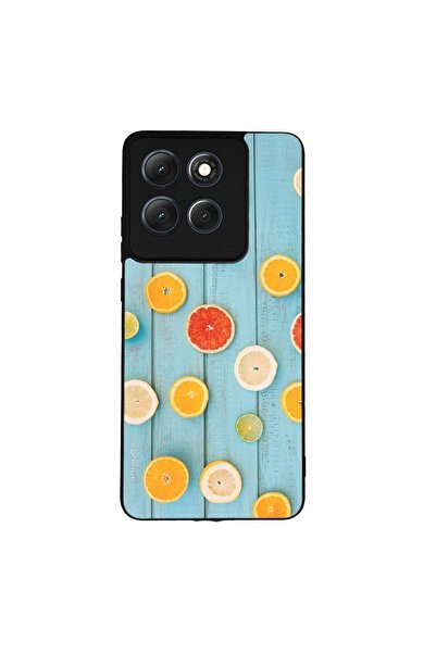 Sonique Θήκη Fruit Series για Motorola Moto G86 5G / Moto G86 5G Power Γκρέιπ...