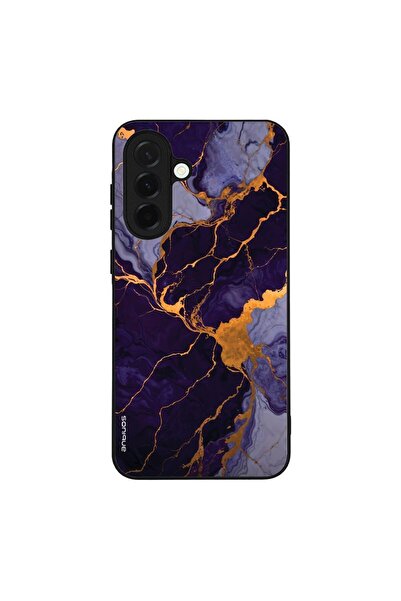 Sonique Θήκη Marble Series για Samsung Galaxy A36 5G Μωβ