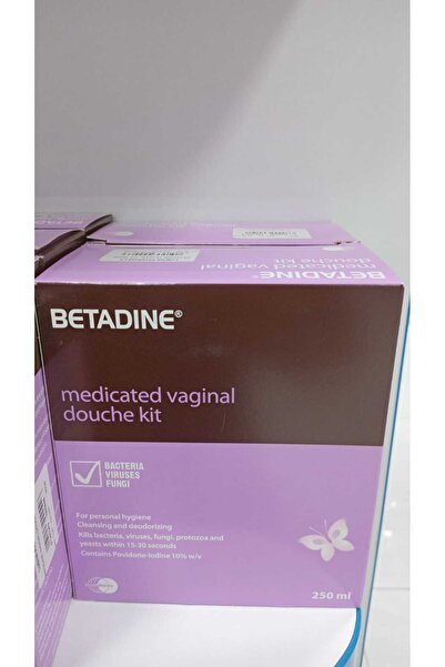 BETADINE medicated vaginal douche kit