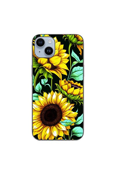 OEM Husa compatibila cu Apple iPhone 15 Plus Silicon Gel Tpu Model Floarea So...