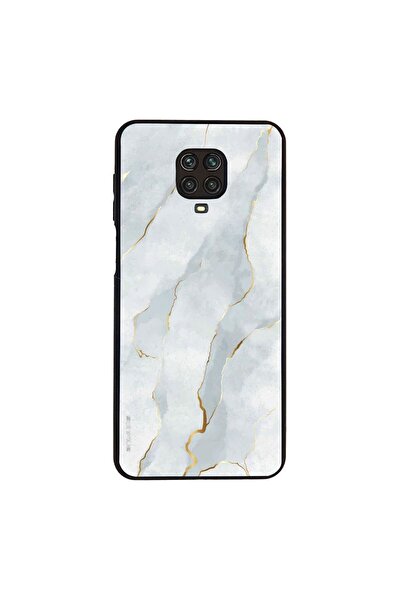 Sonique Θήκη Marble Series για Xiaomi Redmi Note 9S/9 Pro Λευκό 01