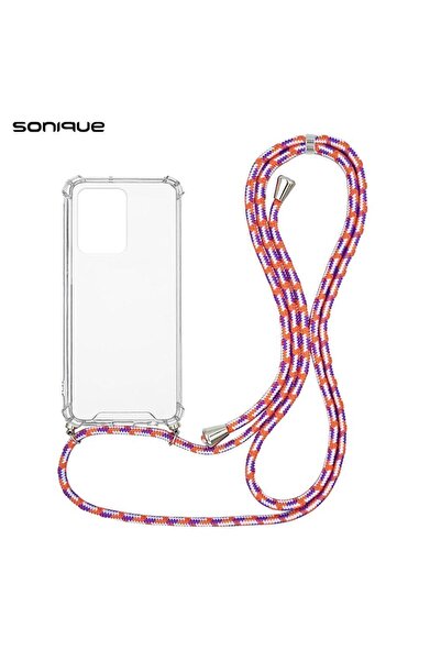Sonique Θήκη Σιλικόνης με Κορδόνι Armor Clear Xiaomi Redmi Note 12 Pro 5G / P...