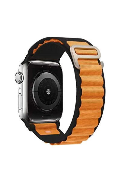 Sonique Λουράκι Nylon Alpine Loop Band για Apple Watch (38/40/41MM) Μαύρο / Π...