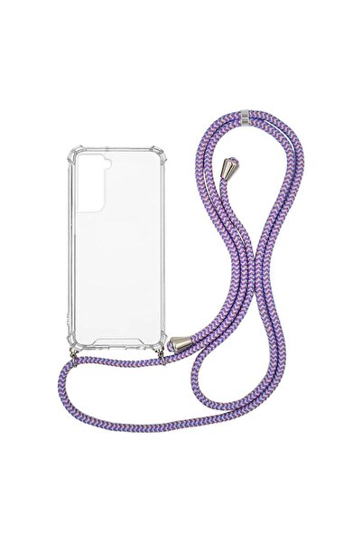 Sonique Θήκη Σιλικόνης με Κορδόνι Armor Clear Samsung Galaxy S22 Plus Rainbow...