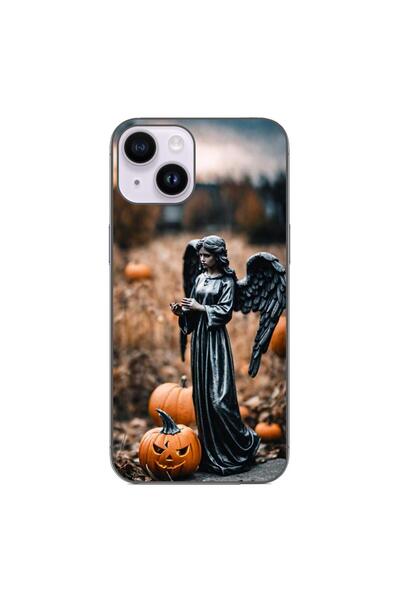 OEM Husa compatibila cu Apple iPhone 14 Silicon Gel Tpu Model Halloween Dovle...