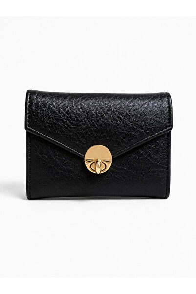 dericom Women's Mini Lockable Stylish Compact Wallet Card Holder