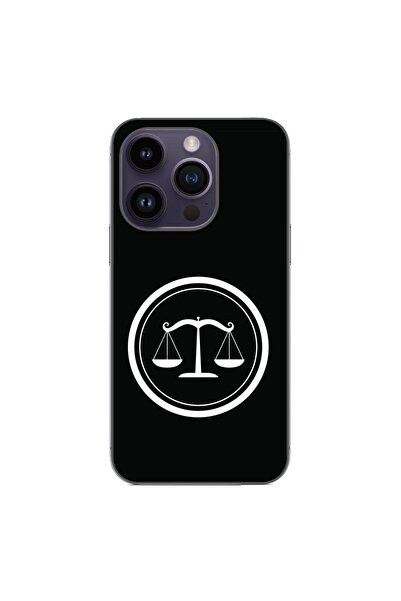 OEM Case compatible with Apple iPhone 15 Pro Silicone Gel Tpu Scales of Justi...