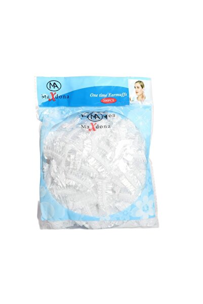 MAXDONA Transparent Ear Protectors, Single Use, 200 Units. from Max Donna