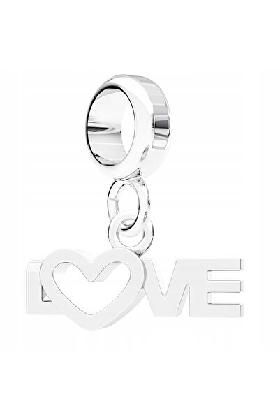 Larezo Pandantiv tip charm pentru brățări modulare, argint 925, model Inima I...
