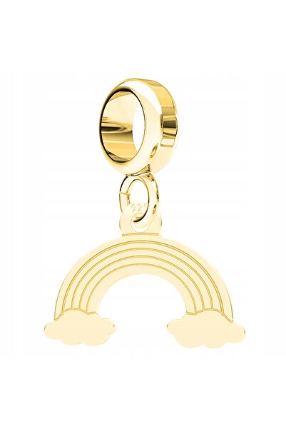 Larezo Pandantiv tip charm pentru brățări modulare, argint 925 placat cu aur ...