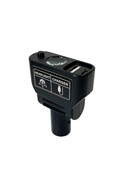 OEM Headlamp for Electric Wheelchair with LED USB and Type-C Charger