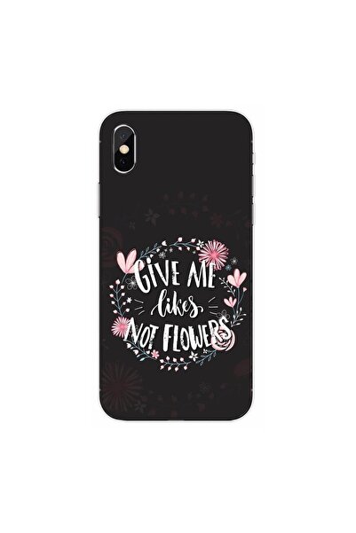 OEM Θήκη συμβατή με Apple iPhone X, από σιλικόνη gel TPU, με σχέδιο μηνύματος...