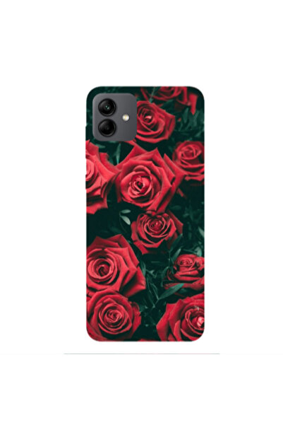 Other Samsung A04 Red Roses Transparent Silicone TPU Θήκη