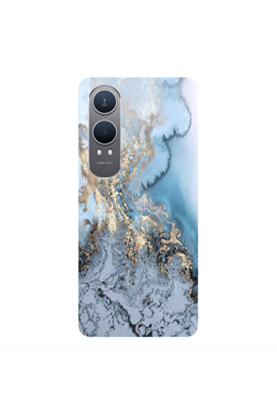 Other Oneplus Nord Ce 4 lite Marble Gold Design Transparent Silicone TPU Θήκη