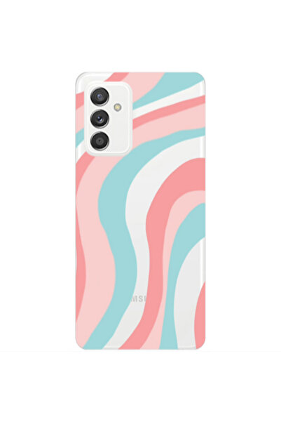 Other Samsung M13 Colored lines Transparent Silicone TPU Θήκη