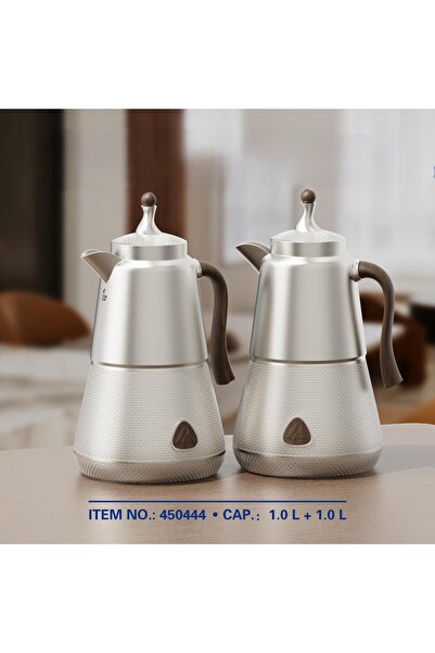 LALOZA New Style Elegant Design 1/1L Tea and Coffee Two Pieces Tramss Set