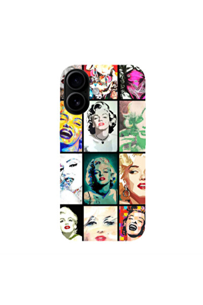 Other Apple Iphone 16 Marilyn Monroe Transparent Silicone TPU Θήκη
