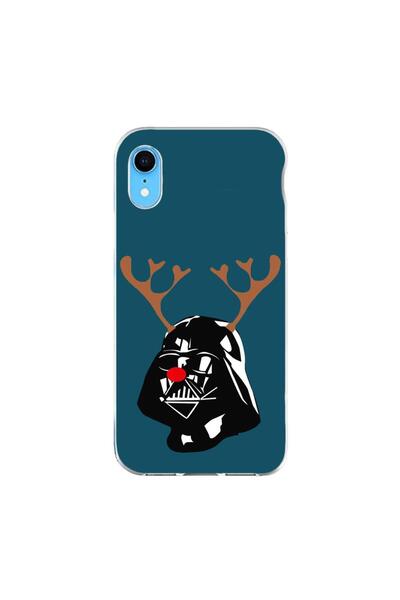 OEM Husa compatibila cu Apple iPhone XR Silicon Gel Tpu Model Craciun Darth V...