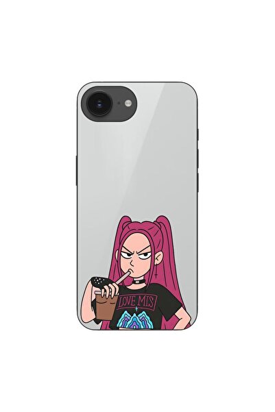 OEM Husa compatibila cu Apple iPhone 16e Silicon Tpu Model KPop Demon Hunters...
