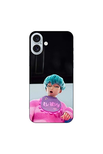 OEM Husa compatibila cu Apple iPhone 16 Plus Silicon Gel Tpu Model KPop Demon...
