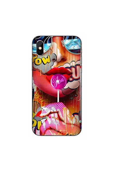 OEM Husa compatibila cu Apple iPhone XS Max Silicon Gel Tpu Model Pop Art Lol...