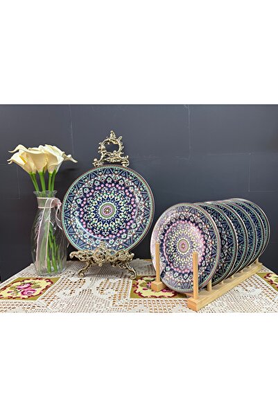 MAGHSOUD 7 Piece Porcelain Cake Set 18-25 cm