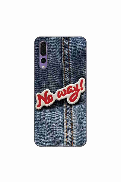 OEM Θήκη συμβατή με Huawei P20 Pro Σιλικόνης Gel TPU Μοντέλο No Way Jeans