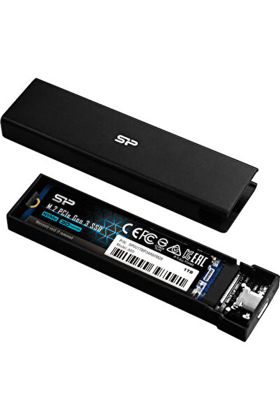 Silicon Power Θήκη PD60 για Σκληρό Δίσκο M.2 SATA III / PCI Express με σύνδεσ...